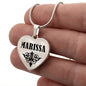 Marissa v01 - Heart Pendant Luxury Necklace