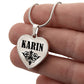 Karin v01 - Heart Pendant Luxury Necklace