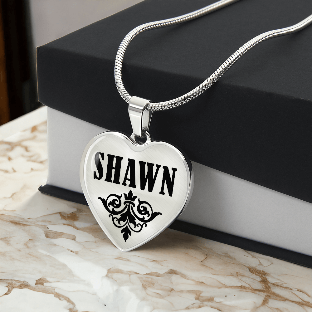 Shawn v01 - Heart Pendant Luxury Necklace