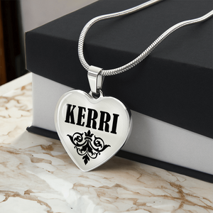 Kerri v01 - Heart Pendant Luxury Necklace