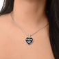 Ginger v03 - Heart Pendant Luxury Necklace