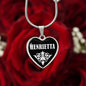 Henrietta v03 - Heart Pendant Luxury Necklace