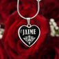 Jaime v02 - Heart Pendant Luxury Necklace