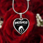 Mama, Est. 2003 v3 - Heart Pendant Luxury Necklace