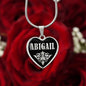 Abigail v02 - Heart Pendant Luxury Necklace