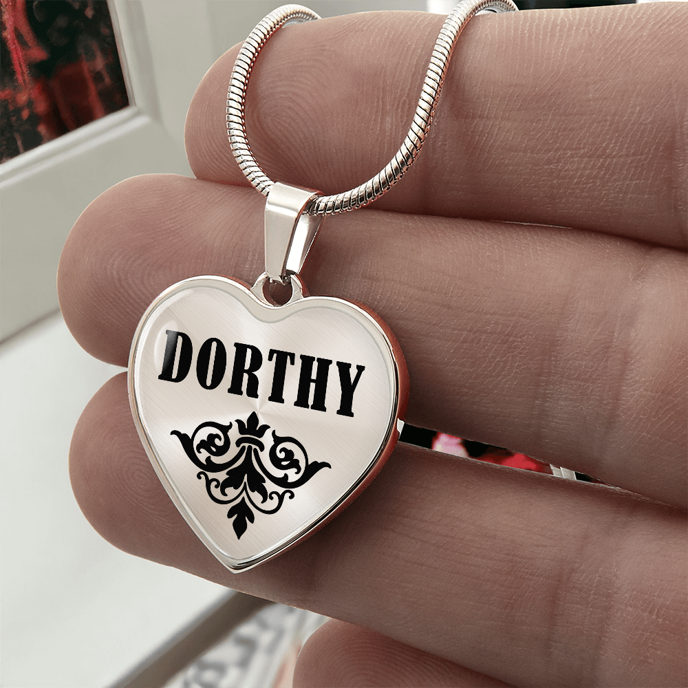 Dorthy v01 - Heart Pendant Luxury Necklace