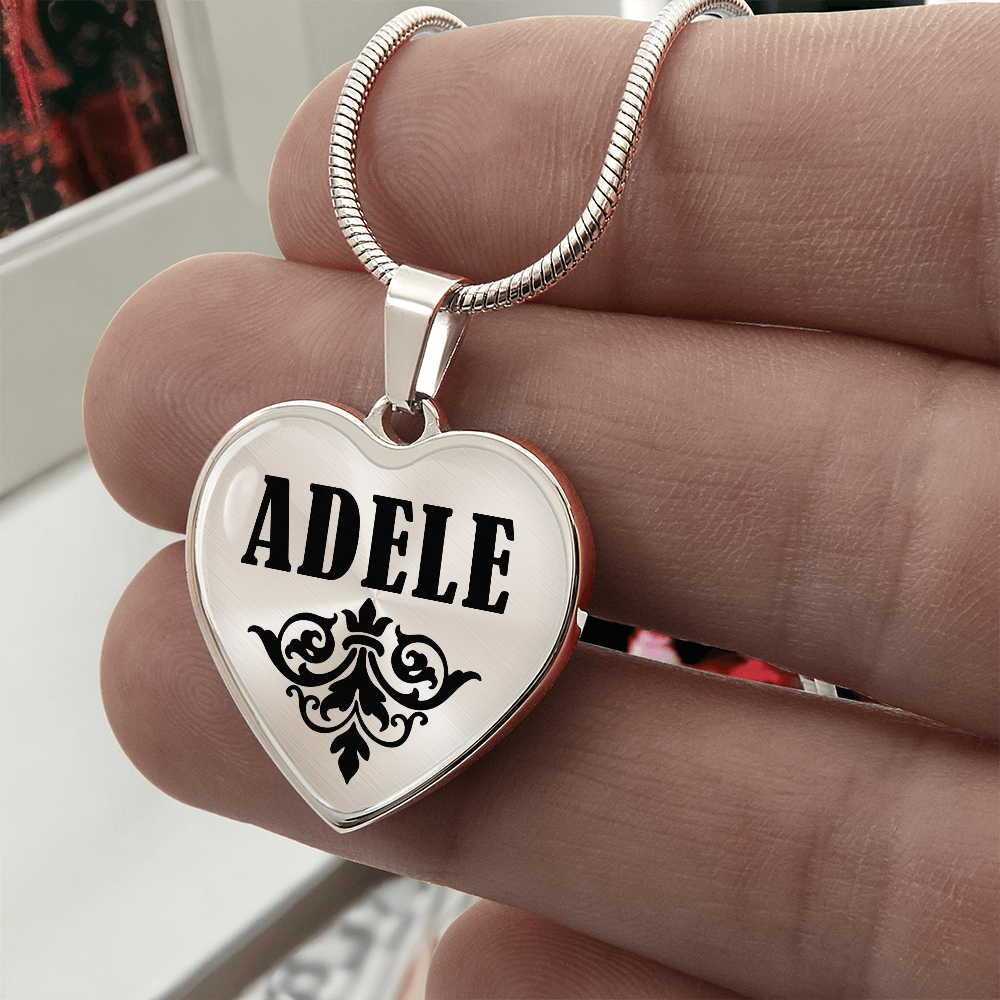 Adele v01 - Heart Pendant Luxury Necklace