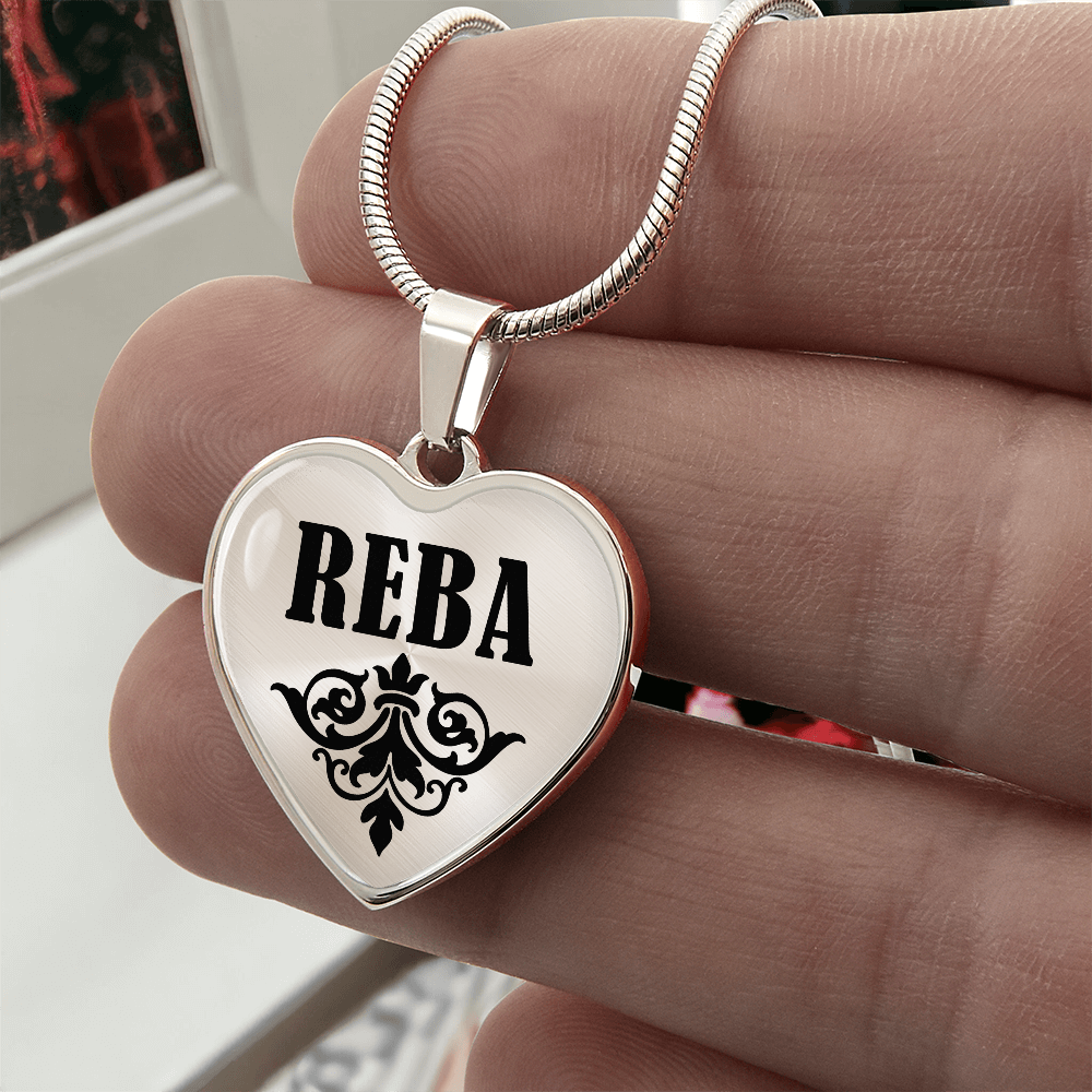 Reba v01 - Heart Pendant Luxury Necklace