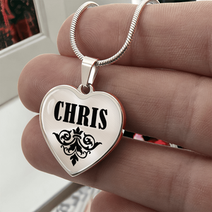 Chris v01 - Heart Pendant Luxury Necklace