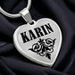 Karin v01 - Heart Pendant Luxury Necklace