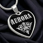 Aurora v02 - Heart Pendant Luxury Necklace