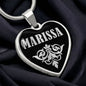 Marissa v02 - Heart Pendant Luxury Necklace