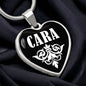 Cara v03 - Heart Pendant Luxury Necklace