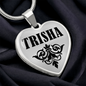 Trisha v01 - Heart Pendant Luxury Necklace