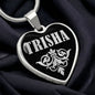 Trisha v02 - Heart Pendant Luxury Necklace