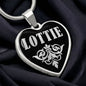 Lottie v02 - Heart Pendant Luxury Necklace