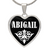 Abigail v03 - Heart Pendant Luxury Necklace