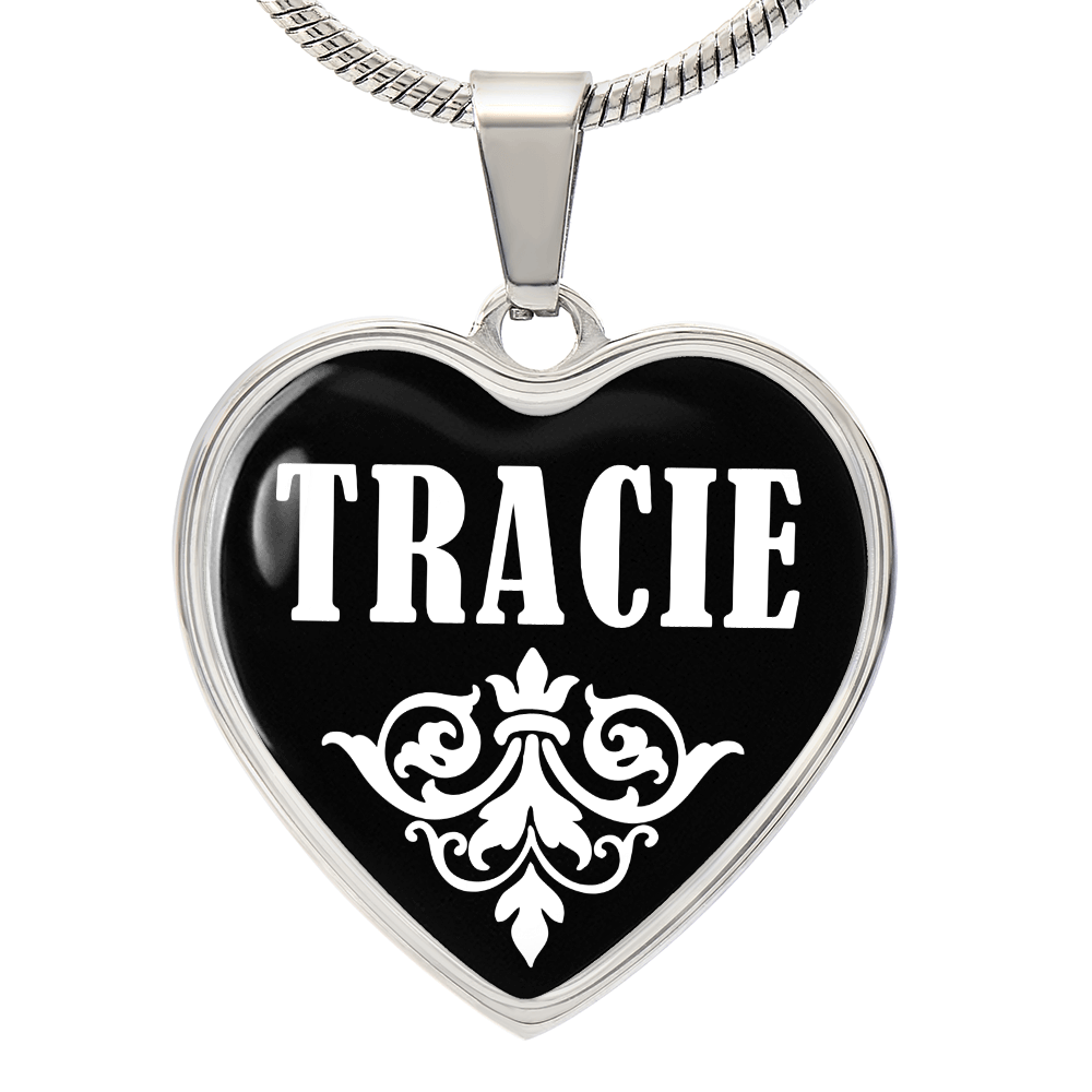 Tracie v03 - Heart Pendant Luxury Necklace