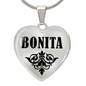 Bonita v01 - Heart Pendant Luxury Necklace