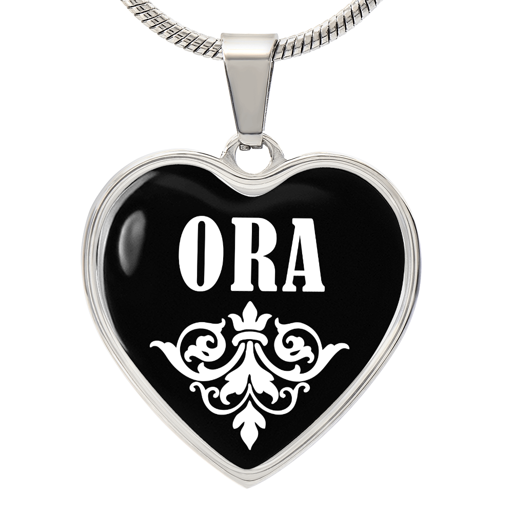Ora v03 - Heart Pendant Luxury Necklace