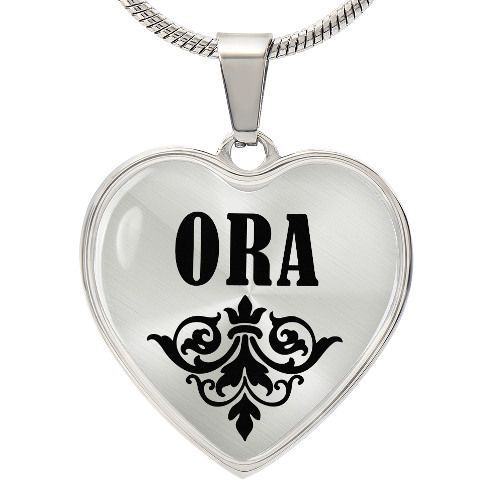 Ora v01 - Heart Pendant Luxury Necklace