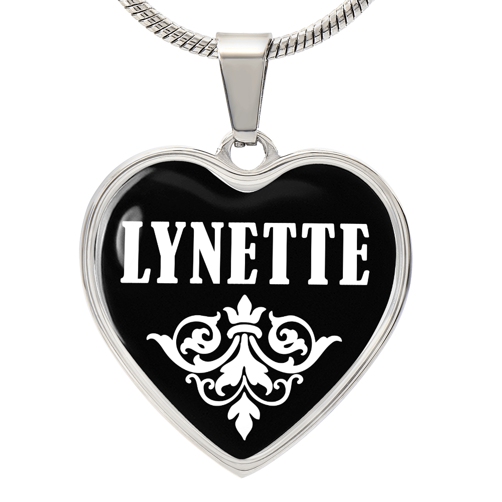 Lynette v03 - Heart Pendant Luxury Necklace