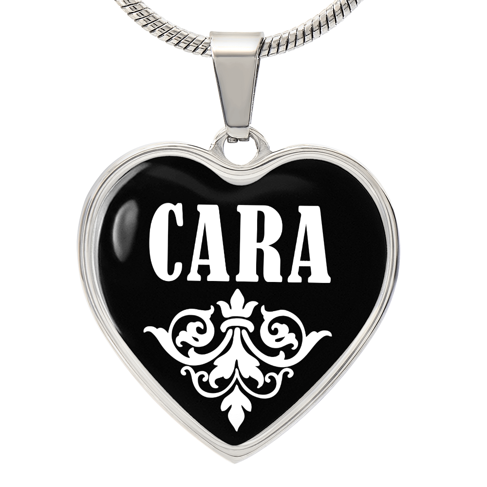 Cara v03 - Heart Pendant Luxury Necklace