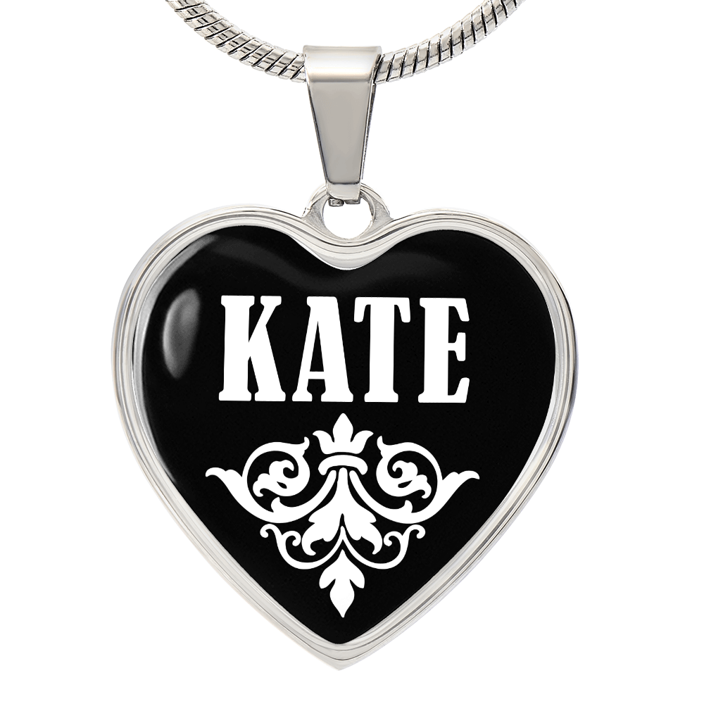 Kate v03 - Heart Pendant Luxury Necklace
