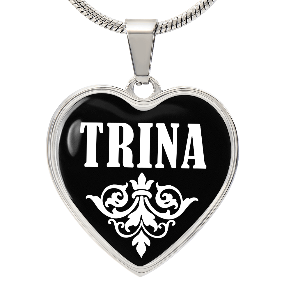 Trina v03 - Heart Pendant Luxury Necklace