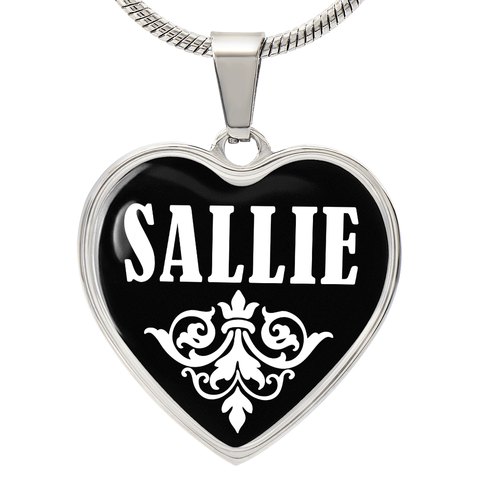 Sallie v03 - Heart Pendant Luxury Necklace