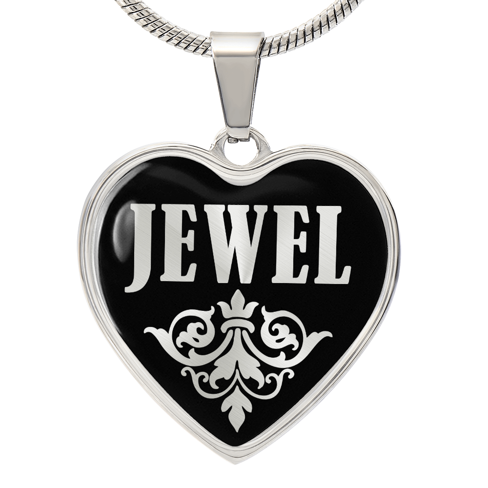 Jewel v02 - Heart Pendant Luxury Necklace