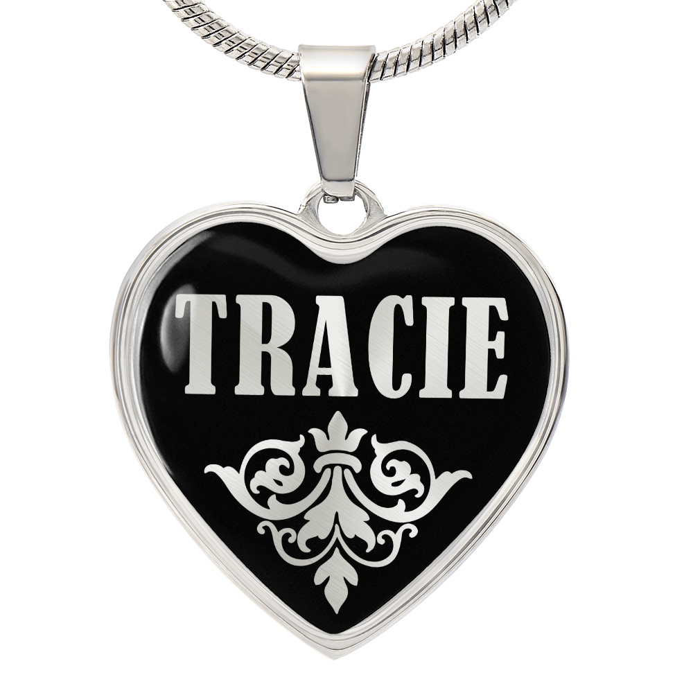 Tracie v02 - Heart Pendant Luxury Necklace