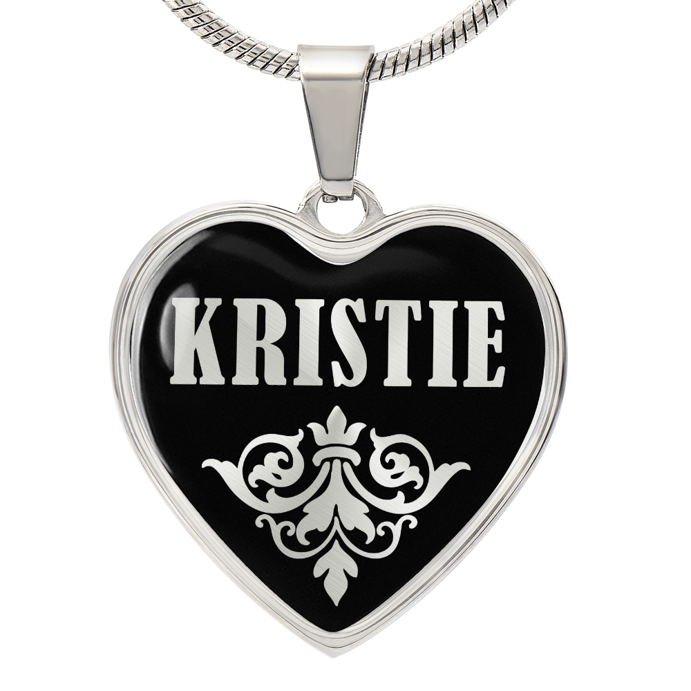 Kristie v02 - Heart Pendant Luxury Necklace