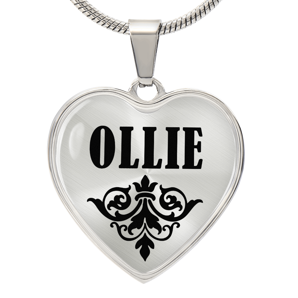 Ollie v01 - Heart Pendant Luxury Necklace