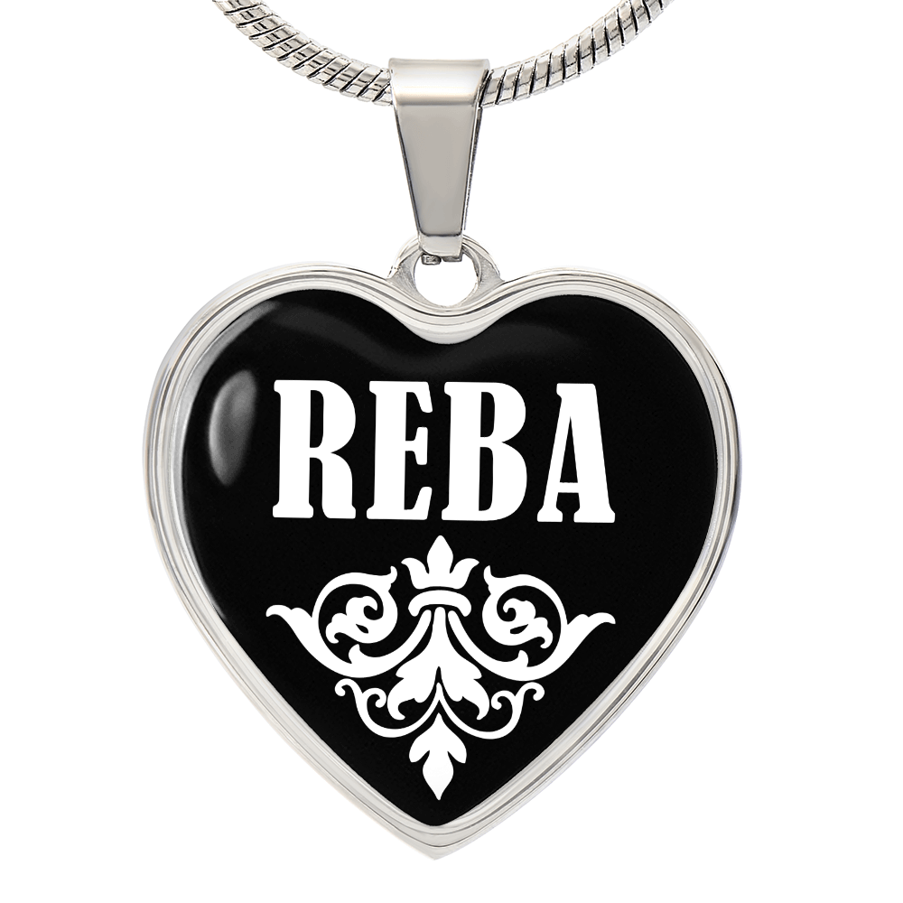 Reba v03 - Heart Pendant Luxury Necklace