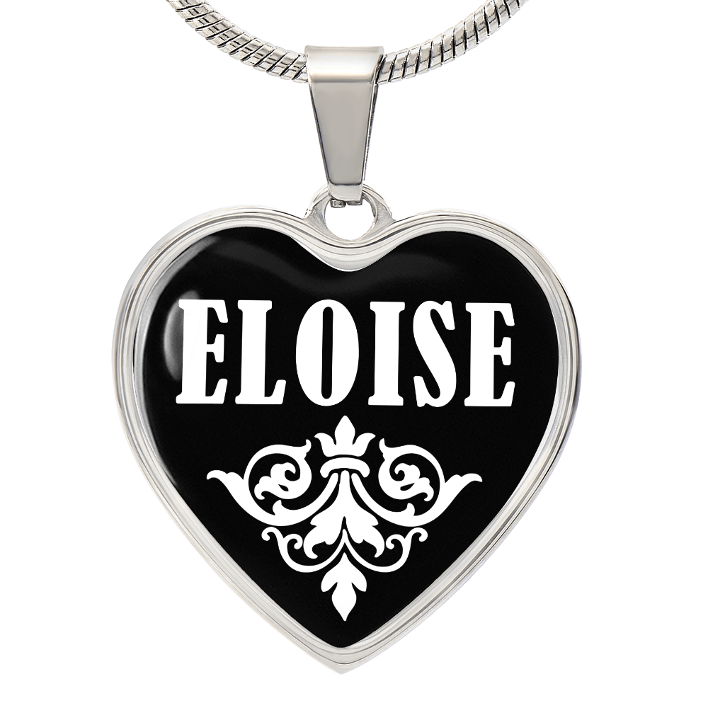 Eloise v03 - Heart Pendant Luxury Necklace