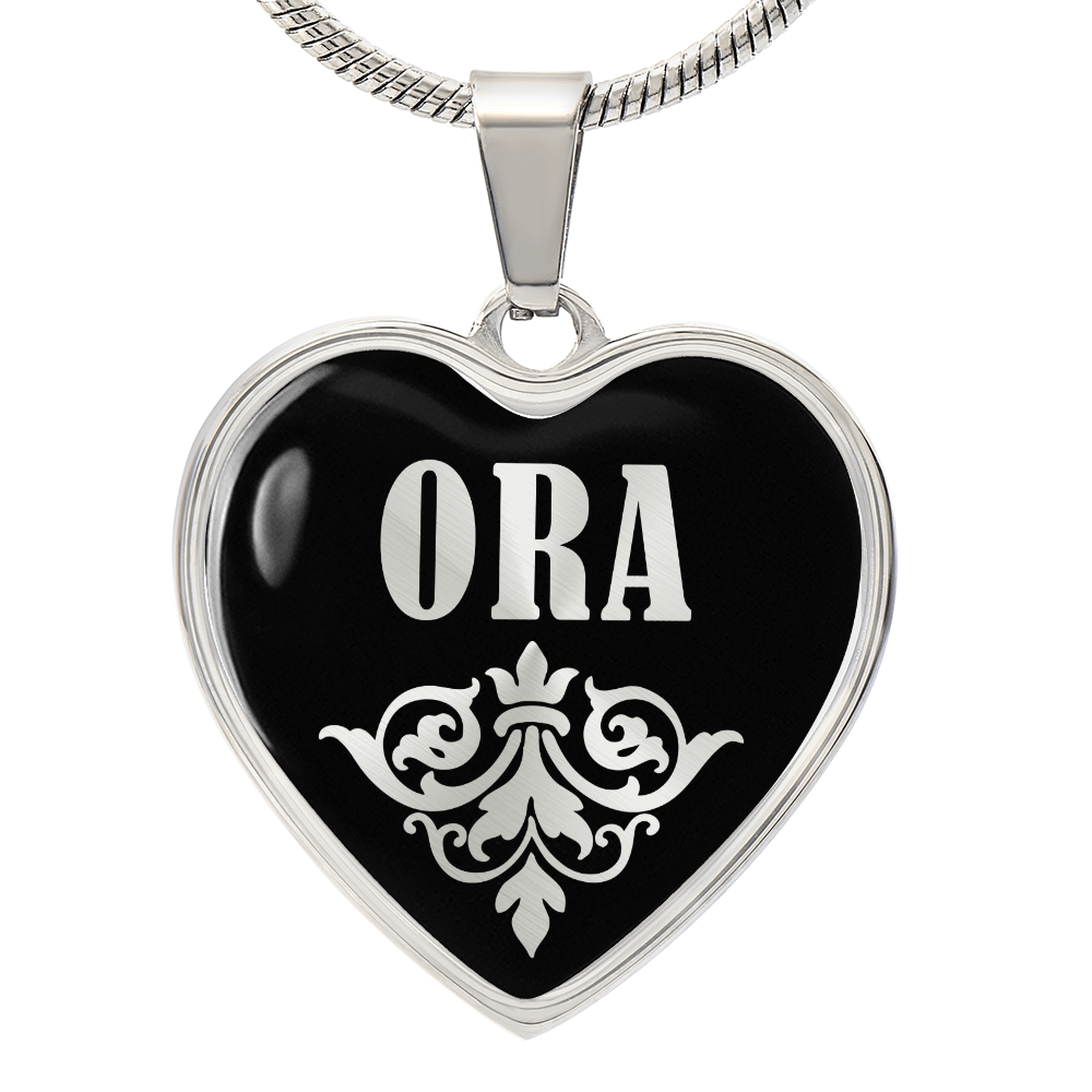 Ora v02 - Heart Pendant Luxury Necklace
