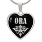 Ora v02 - Heart Pendant Luxury Necklace