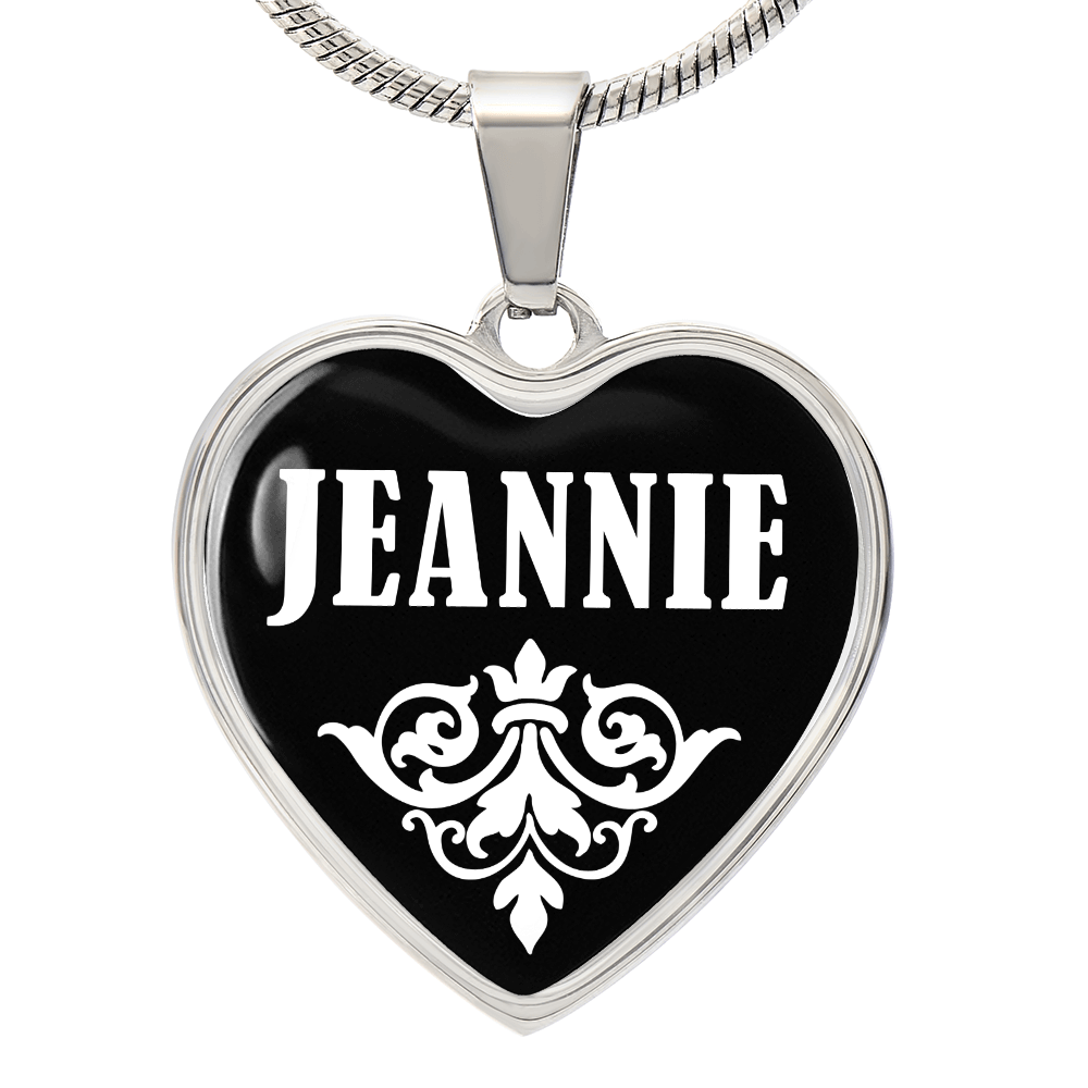 Jeannie v03 - Heart Pendant Luxury Necklace