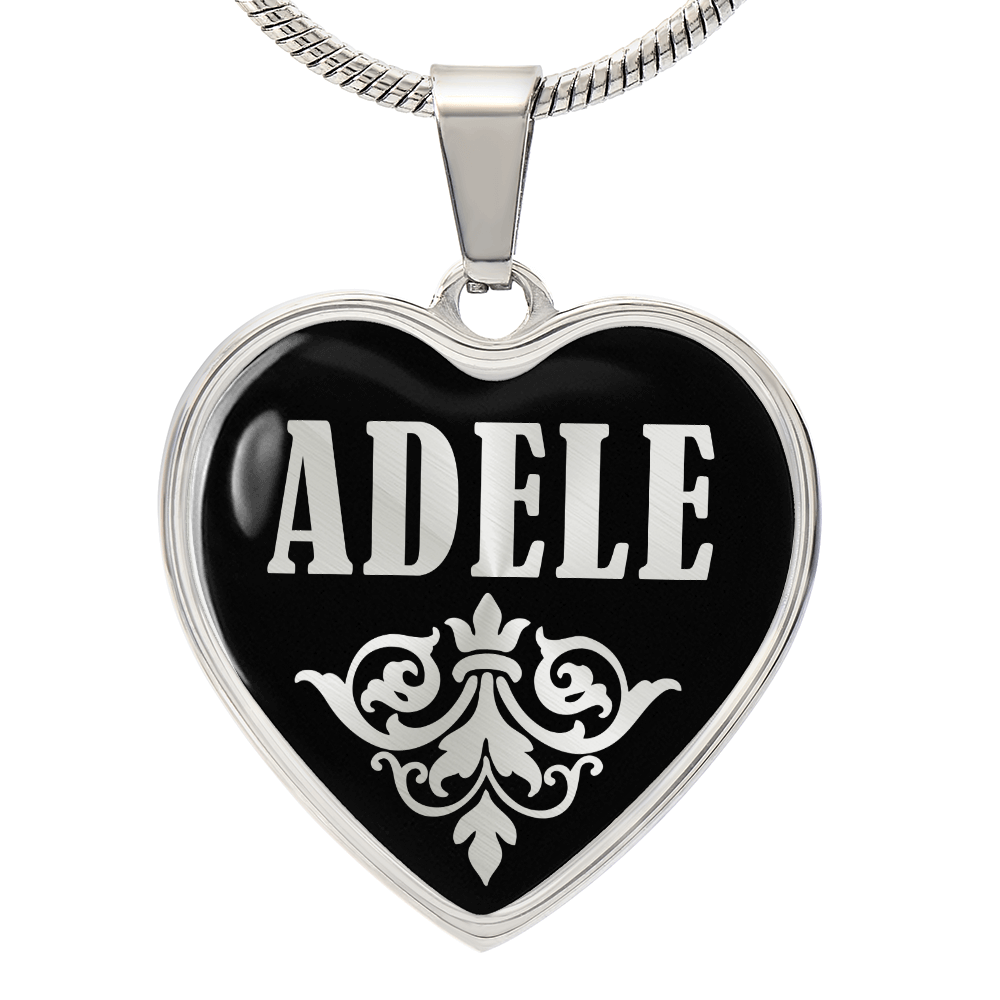 Adele v02 - Heart Pendant Luxury Necklace