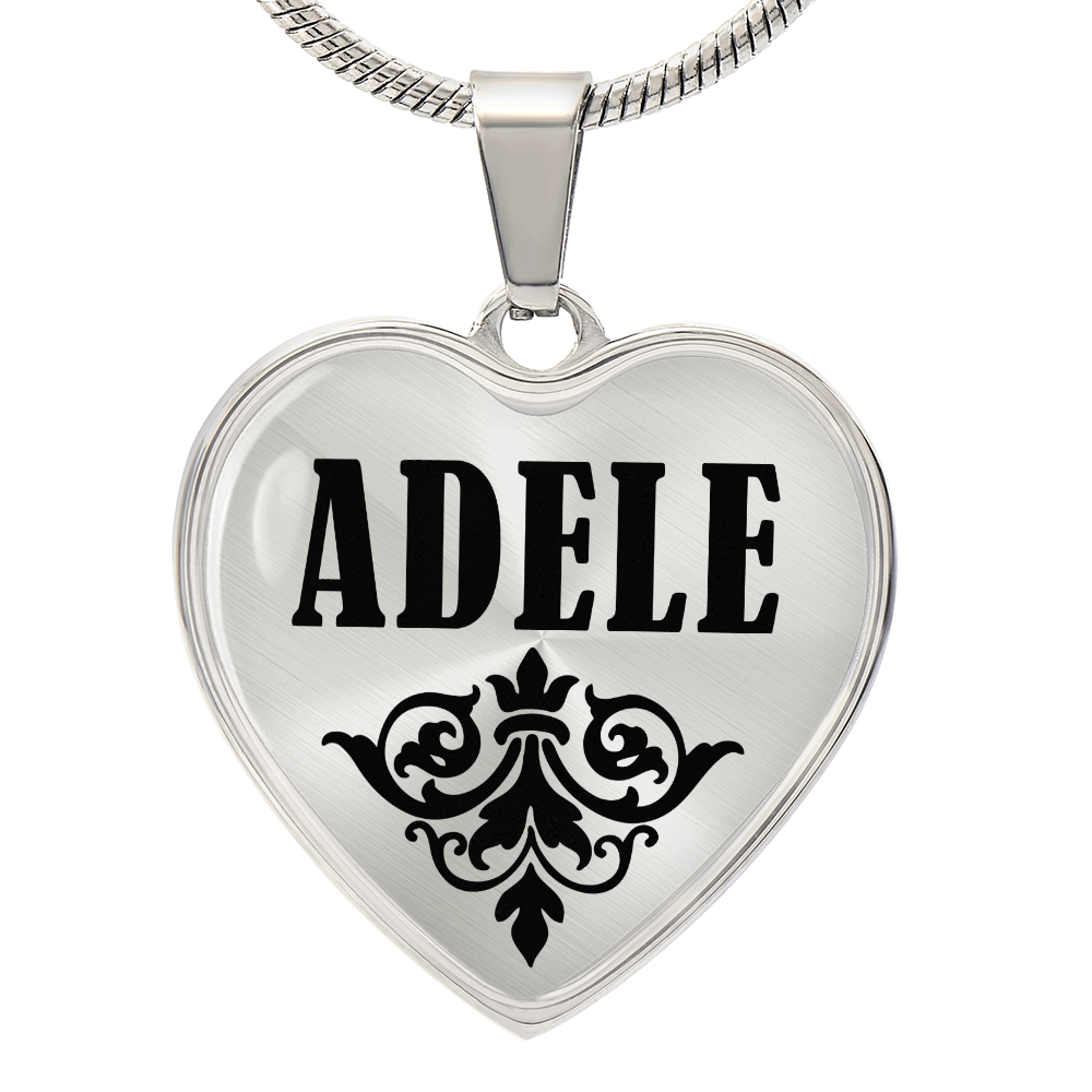 Adele v01 - Heart Pendant Luxury Necklace