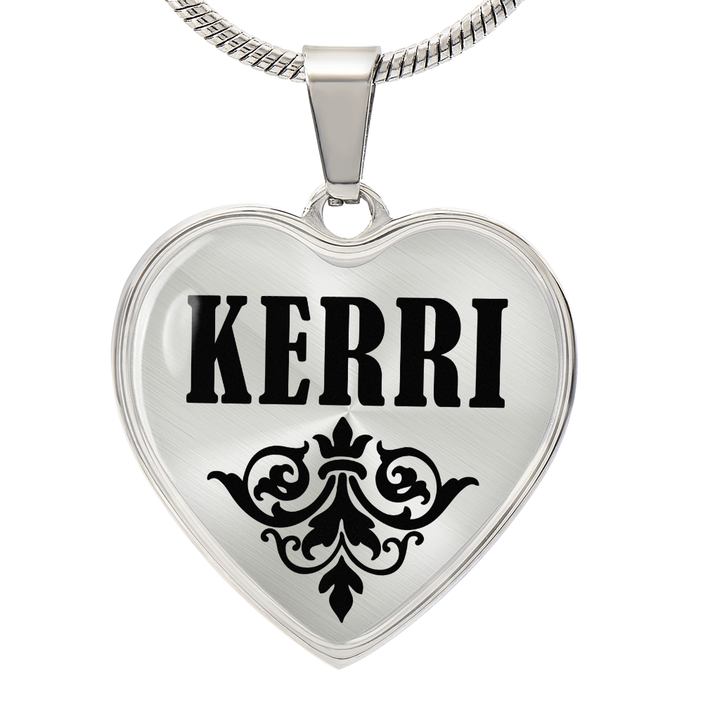 Kerri v01 - Heart Pendant Luxury Necklace