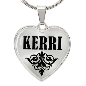 Kerri v01 - Heart Pendant Luxury Necklace