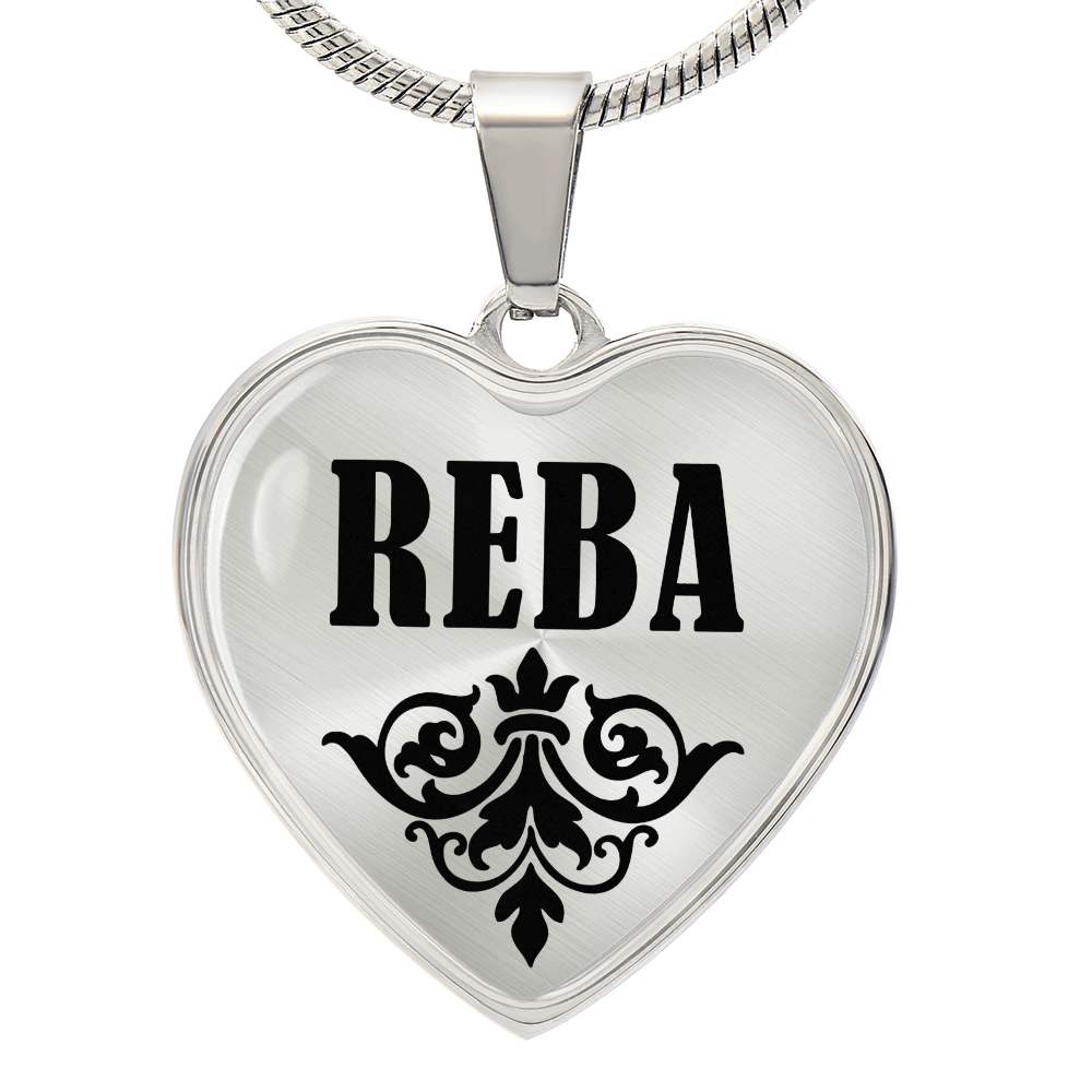 Reba v01 - Heart Pendant Luxury Necklace