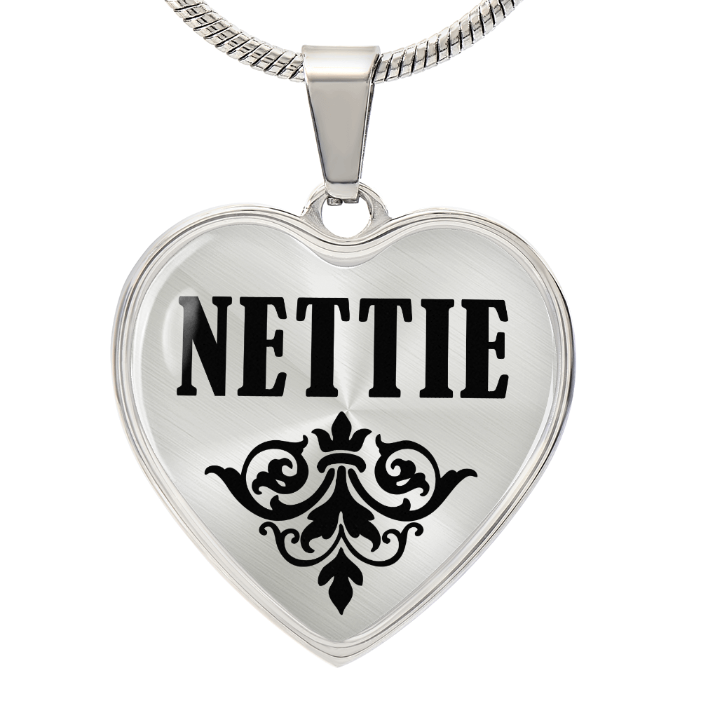 Nettie v01 - Heart Pendant Luxury Necklace
