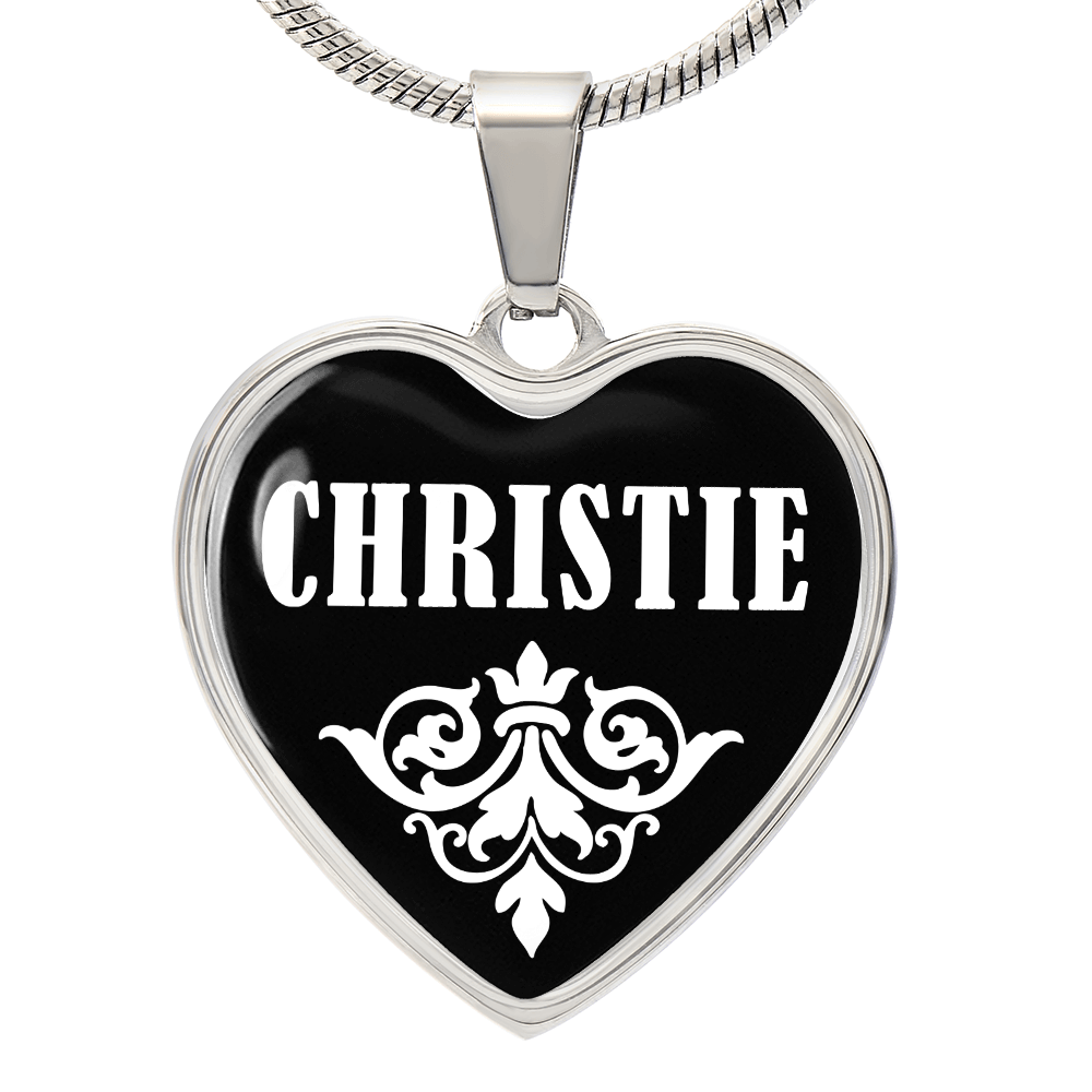 Christie v03 - Heart Pendant Luxury Necklace