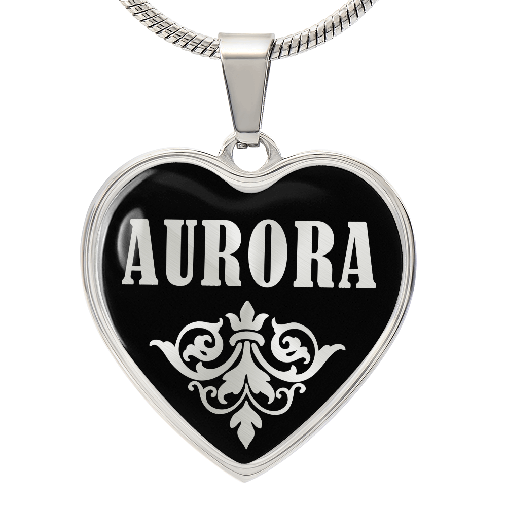 Aurora v02 - Heart Pendant Luxury Necklace