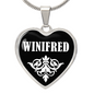Winifred v03 - Heart Pendant Luxury Necklace