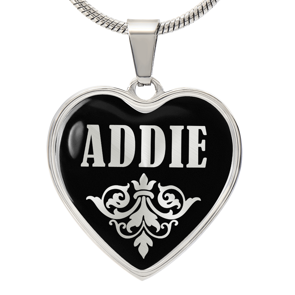 Addie v02 - Heart Pendant Luxury Necklace