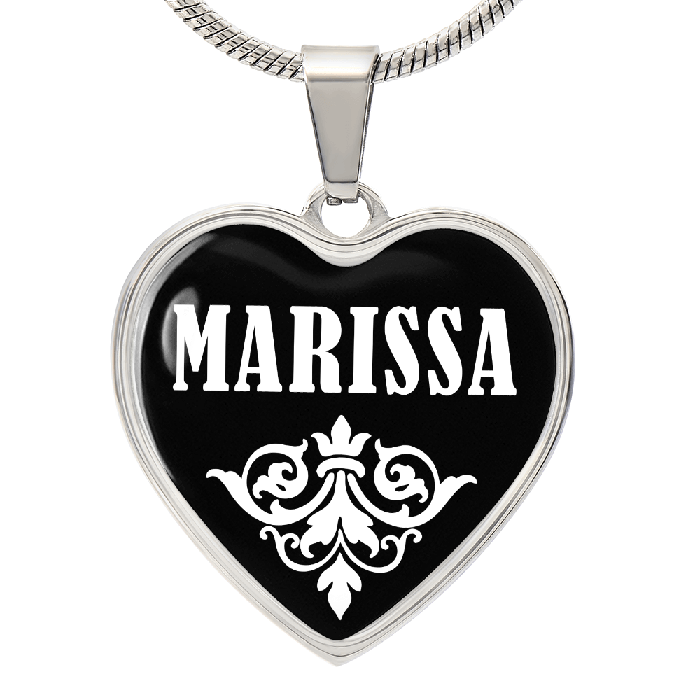 Marissa v03 - Heart Pendant Luxury Necklace
